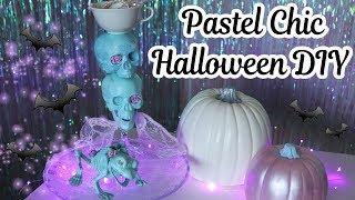 Fall DIY Decor: Pastel Chic Halloween