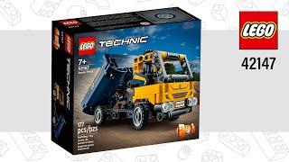 LEGO® Technic™ 2in1 Dump Truck (42147)[177 pcs] Excavator | Speed Build | Top Brick Builder Lite