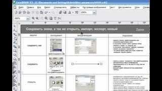 CorelDRAW. Урок 2. Сохранить знаки, а также открыть, импортировать и др.