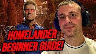 HOMELANDER BEGINNER COMBO GUIDE: MORTAL KOMBAT 1!