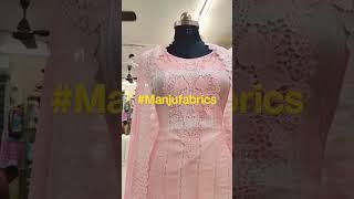 new collection by Manju fabrics #cottonsuits #ladiessuits #wholesalesuits