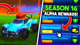 Rocket League Claim FREE Alpha Rewards Season 16!