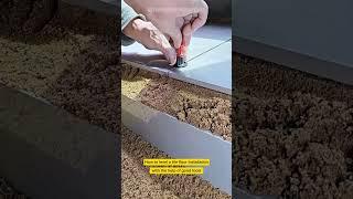 How to level a tile floor installation with the help of good tools