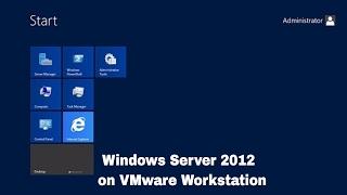 How to install Windows Server 2012 on VMware Workstation 12