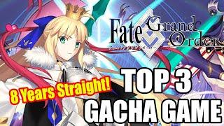 Fate/Grand Order is a TOP 3 Gacha Game!