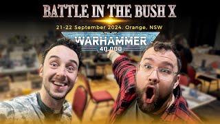 I PLAYED WARHAMMER IN THE BUSH?!