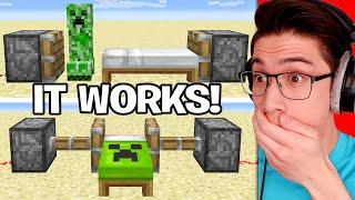 Testing Viral Minecraft Hacks That Feel Illegal