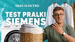 Wypierze, odświeży, wyprasuje?  – pralka Siemens IQ300 WM14N277PL | Testy na Maxa