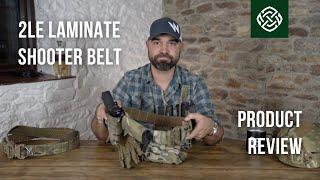Want the Best Tactical Belt for Shooting? Check Out 2LE Laminate Shooter Belt Review | Brigantes.com
