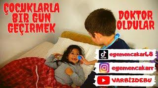 ÇOCUKLARLA BİR GÜN ( DOKTOR OLDULAR ) NEŞELİ ÇOCUKLAR