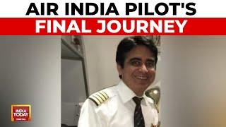 Air India Pilot's Mortal Remains Reach Powai Residence, Family And Friends Pay Tribute