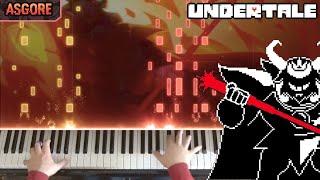  UNDERTALE - ASGORE (+Bergentrückung) on Piano