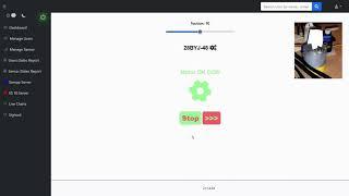 Controlling stepper motor from website