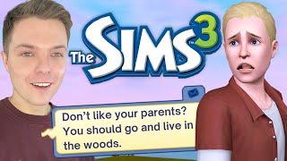 Can a runaway teen survive alone in The Sims 3?