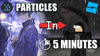 Great RAIN Particles in 5 Minutes or Less! | Roblox Studio