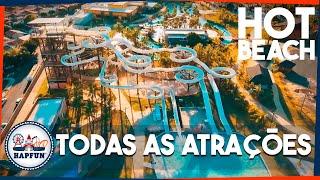 O que TEM PRA FAZER no HOT BEACH em OLÍMPIA? Fomos em TODAS as ATRAÇÕES | Hapfun