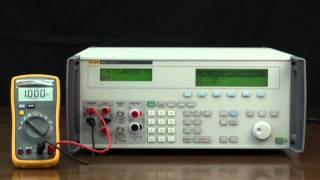 The 5080A Multi-Product Calibrator: Calibrating a Digital Multimeter