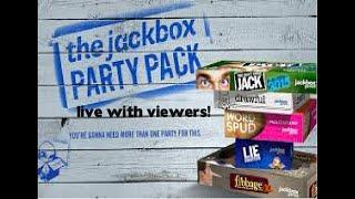 The Jackbox Party Pack live with viewers!