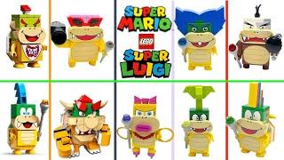 Lego Mario and Luigi and the koopalings