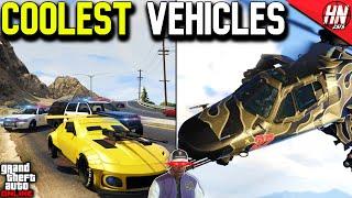 10 COOLEST Vehicles YOU Can BUY In GTA Online!