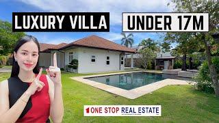 Pattaya's Best Kept Secret Luxury Pool Villa Under 17 Million THB | Real Estate in Pattaya Thailand