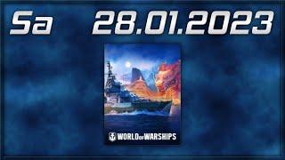 [VOD] WoWs Classic Turnier V - Tag 3 - KO-Phase 2 [28.01.2023]