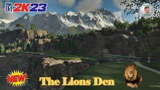 PGA Tour 2K23 - The Lions Den - Course Review & Playthrough