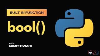 bool() function in python | python built-in functions | Python Live Session |  #softethics