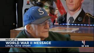 Grove City Veteran Shares Priceless Piece of WWII history
