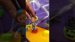 The Floor Is Lava with Halloween Colors and Shapes #blippi #colors #toys #shorts Blippi Kids Videos