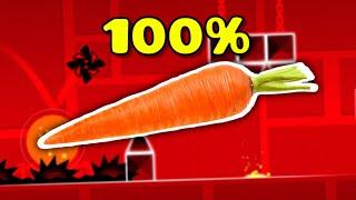 Clutterfunk with a Carrot 100% in Geometry Dash