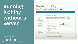 Running R-Shiny without a Server - posit::conf(2023)