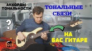 Гармония и Аккорды на Бас гитаре - Взаимосвязь тональностей диатоники