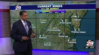 nbc29 weather at noon