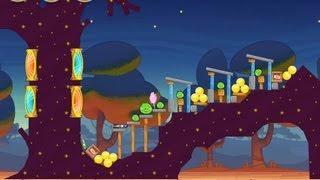 Angry Birds Seasons Abra-ca-Bacon 1-1 Walkthrough 3-Star