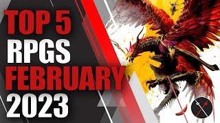 Top 5 NEW RPGs of February 2023 - (Action RPG, Turn-based RPG, JRPG, and RPG Shooters)