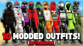 How To Get 10 GTA 5 Modded Outfits No Transfer Glitch!