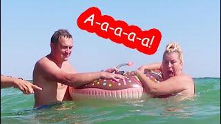 VLOG Напугала Ларису в воде