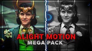 Alight motion mega pack like ae | alight motion pack giveaway