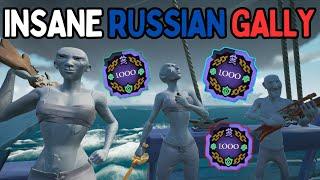 INSANE LV 6000+ HG Fights vs RUSSIAN GALLEON!