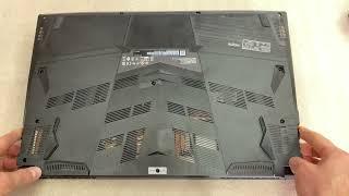 Разборка и обзор внутреннего устройства ноутбука MSI GF75. Disassembly and review inside MSI GF75.