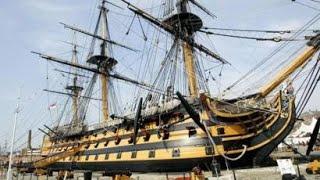 HMS Victory. Линейный корабль "Виктория", флагман адмирала Нельсона.