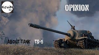 TS-5 - How to tank? | Opinion, briefly - farm, DPM, disguise, armor ...