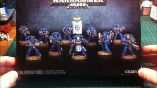 Unboxing New Space Marine Tactical Squad 6th Edition