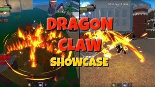 DRAGON CLAW V2 SHOWCASE (King Legacy)