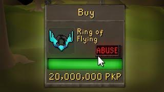 1-HIT RUSHING WITH THE *BROKEN* RING OF FLYING!!! (1M+ PKP PKED) + 20M PKP GIVEAWAY! - Roat Pkz RSPS