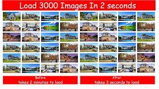 How to load 3000 images in 2 seconds in php | #php | #phptutorials | #phpdeveloper | #phpcourse