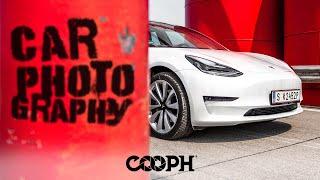 Car photography with a Tesla Model 3