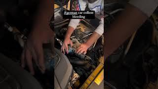 Proper coolant bleeding #germancars #audi #oem coolant installation #pmsgarage #nameoftrust #pms