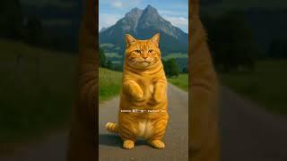 Chonky Descends, Forest Shakes!#cat #ai #chonky #dance #rural #funny